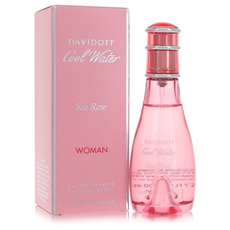 Cool Water Sea Rose Eau De Toilette Spray by Davidoff 50 ml