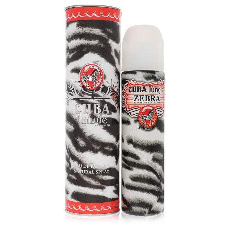Cuba Jungle Zebra Eau De Parfum Spray by Fragluxe 100 ml