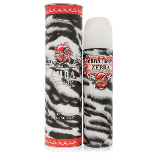 Cuba Jungle Zebra Eau De Parfum Spray by Fragluxe 100 ml