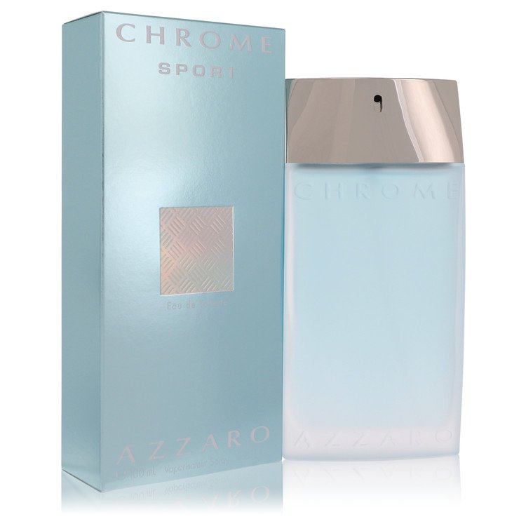 Chrome Sport Eau De Toilette Spray By Azzaro Brands HD