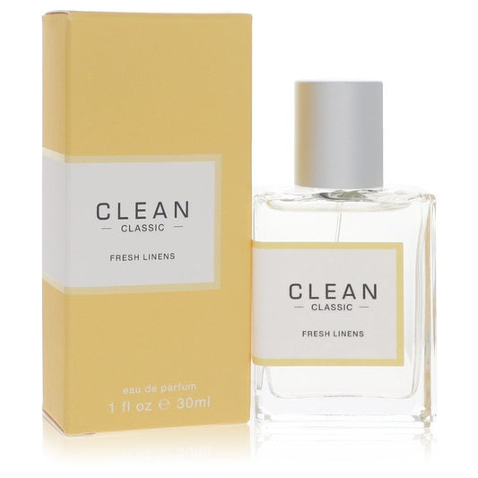 Clean Fresh Linens Eau De Parfum Spray (Unisex) by Clean 30 ml Brands HD