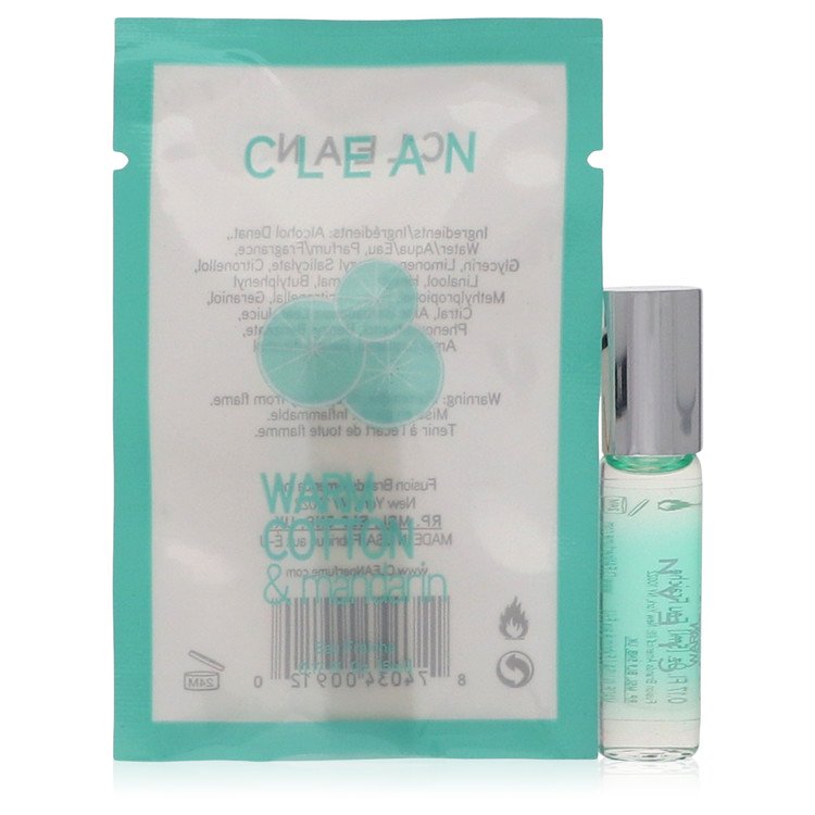 Clean Warm Cotton & Mandarine Mini Eau Fraiche by Clean 5 ml Brands HD