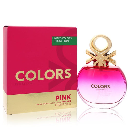 Colors Pink Eau De Toilette Spray By Benetton Brands HD