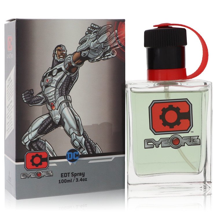 Cyborg Eau De Toilette Spray by DC Comics 100 ml Brands HD