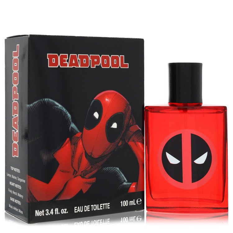 Deadpool Eau De Toilette Spray by Marvel 100 ml