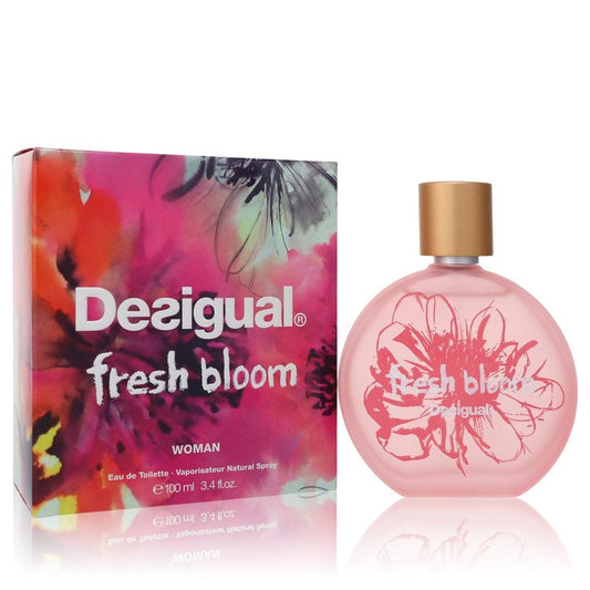 Desigual Fresh Bloom Eau De Toilette Spray by Desigual 100 ml