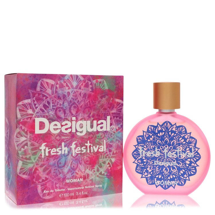 Desigual Fresh Festival Eau De Toilette Spray by Desigual 100 ml