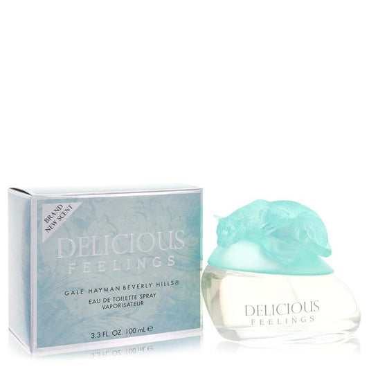 Delicious Feelings Eau De Toilette Spray (Tester) by Gale Hayman 100 ml