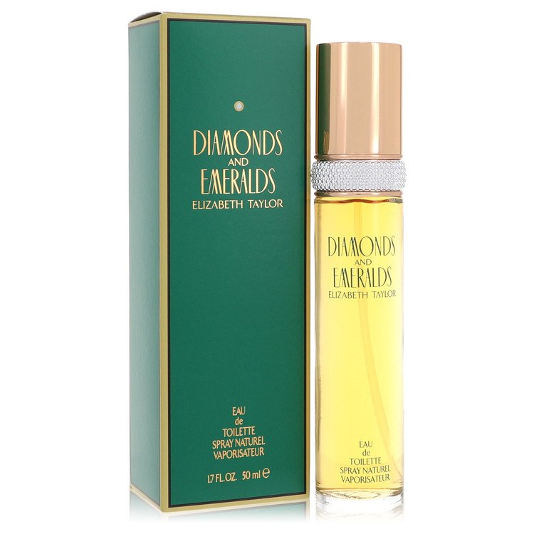 Diamonds & Emeralds Eau De Toilette Spray by Elizabeth Taylor 50 ml