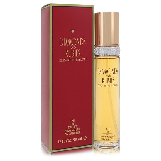 Diamonds & Rubies Eau De Toilette Spray by Elizabeth Taylor 50 ml