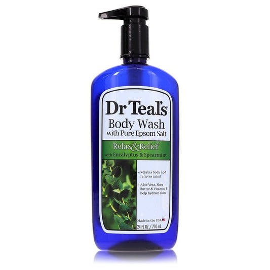 Dr Teals Body Wash With Pure Epsom Salt Relax & Relief Body Wash with Eucalyptus & Spearmint by Dr Teals 710 ml