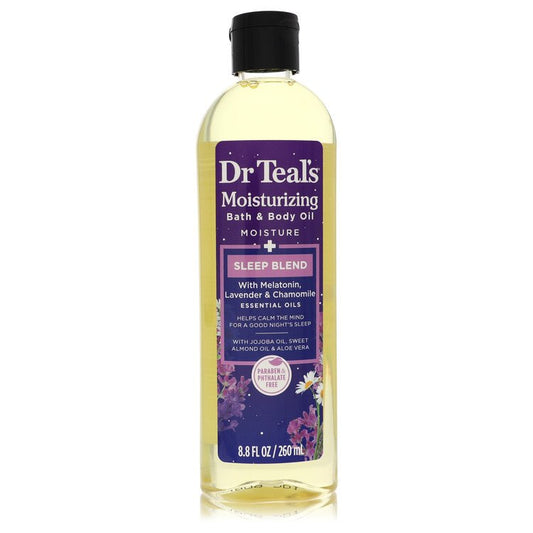 Dr Teals Moisturizing Bath & Body Oil Sleep Blend Bath & Body Oil with Melatonin, Lavender & Chamomile by Dr Teals 260 ml