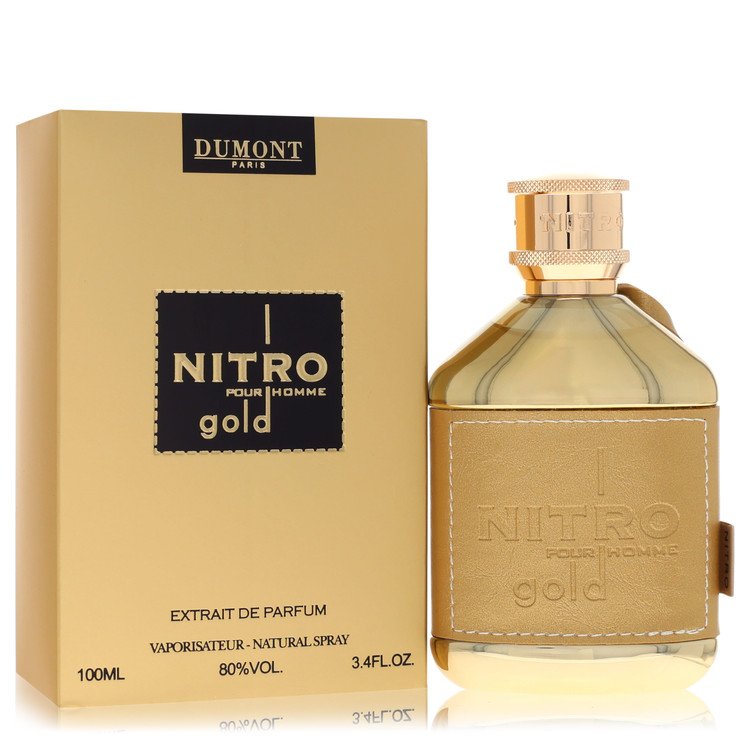 Dumont Nitro Gold Extrait De Parfum Spray by Dumont Paris 100 ml