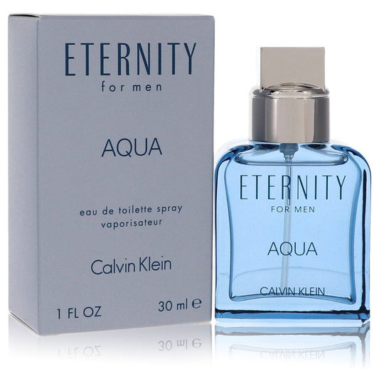 Eternity Aqua Eau De Toilette Spray by Calvin Klein 30 ml