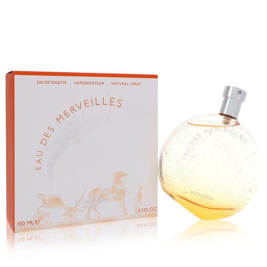 Eau Des Merveilles Eau De Toilette Spray by Hermes 100 ml