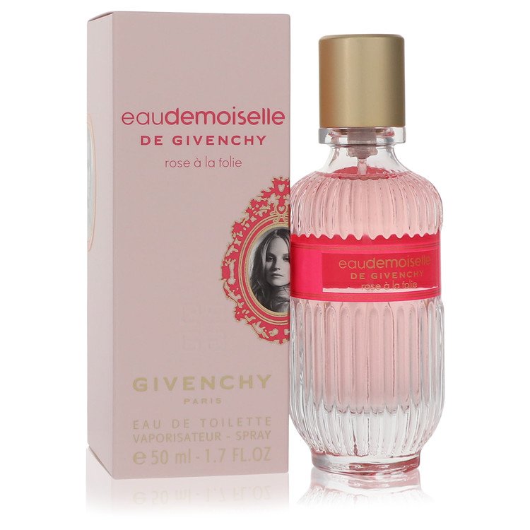 Eau Demoiselle Rose A La Folie Eau De Toilette Spray by Givenchy 50 ml