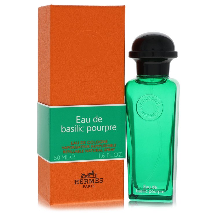 Eau De Basilic Pourpre Eau De Parfum Refillable Spray (Unisex) by Hermes 50 ml