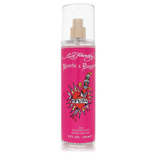 Ed Hardy Hearts & Daggers Eau De Parfum Spray by Christian Audigier 237 ml