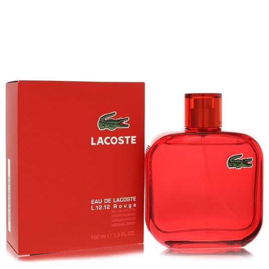 Lacoste Eau De Lacoste L.12.12 Rouge Eau De Toilette Spray by Lacoste 100 ml
