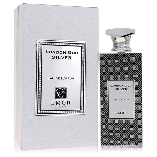 Emor London Oud Silver Eau De Parfum Spray (Unisex) by Emor London 125 ml