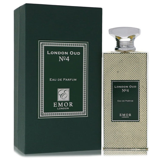 Emor London Oud No. 4 Eau De Parfum Spray (Unisex) by Emor London 125 ml