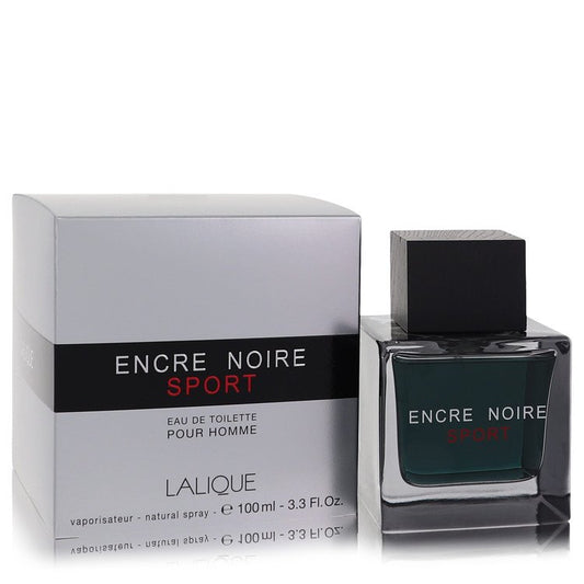 Encre Noire Sport Eau De Toilette Spray by Lalique 100 ml