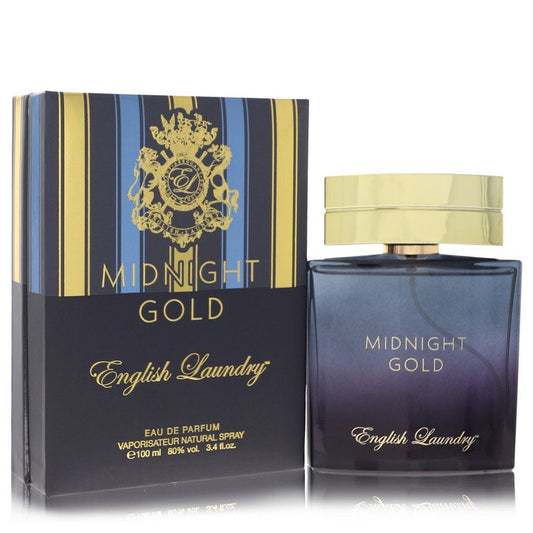 English Laundry Midnight Gold Eau De Parfum Spray by English Laundry 100 ml