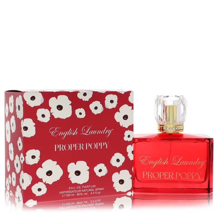 English Laundry Proper Poppy Eau De Parfum Spray by English Laundry 100 ml