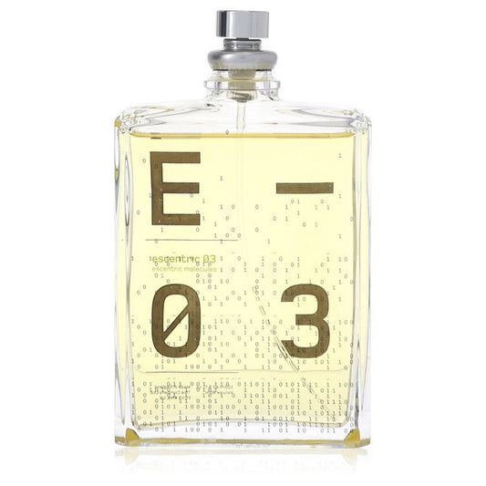 Escentric 03 Eau De Toilette Spray (Unisex unboxed) by Escentric Molecules 104 ml