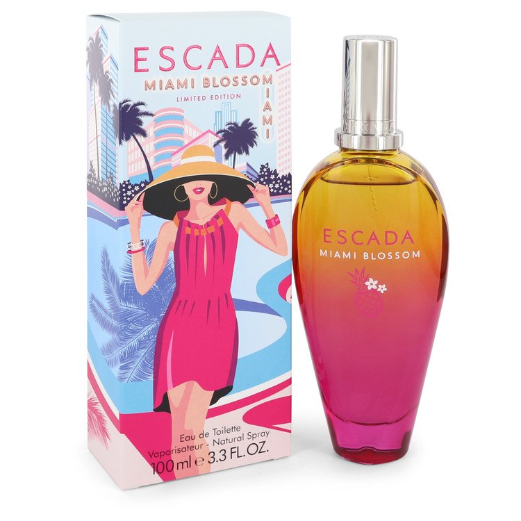 Escada Miami Blossom Eau De Toilette Spray by Escada 100 ml