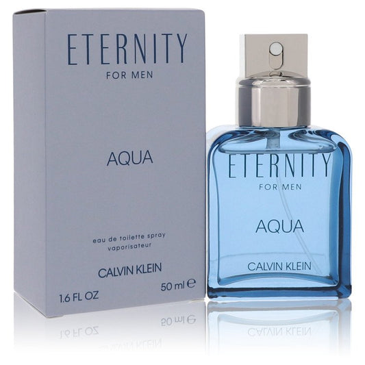 Eternity Aqua Eau De Toilette Spray by Calvin Klein 50 ml