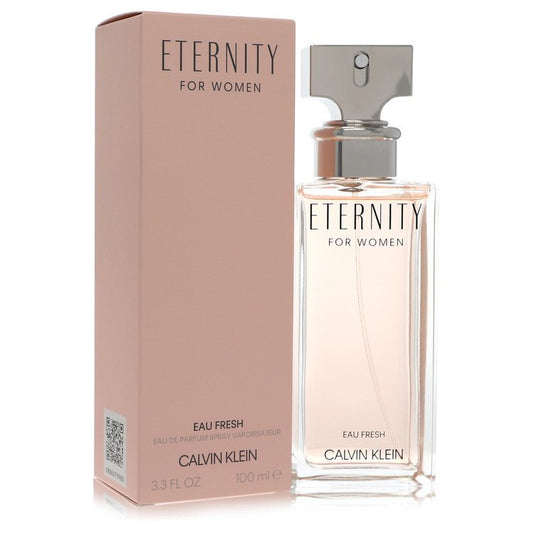 Eternity Eau Fresh Eau De Parfum Spray by Calvin Klein 100 ml