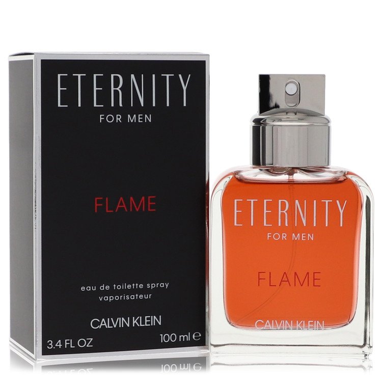 Eternity Flame Eau De Toilette Spray by Calvin Klein 100 ml