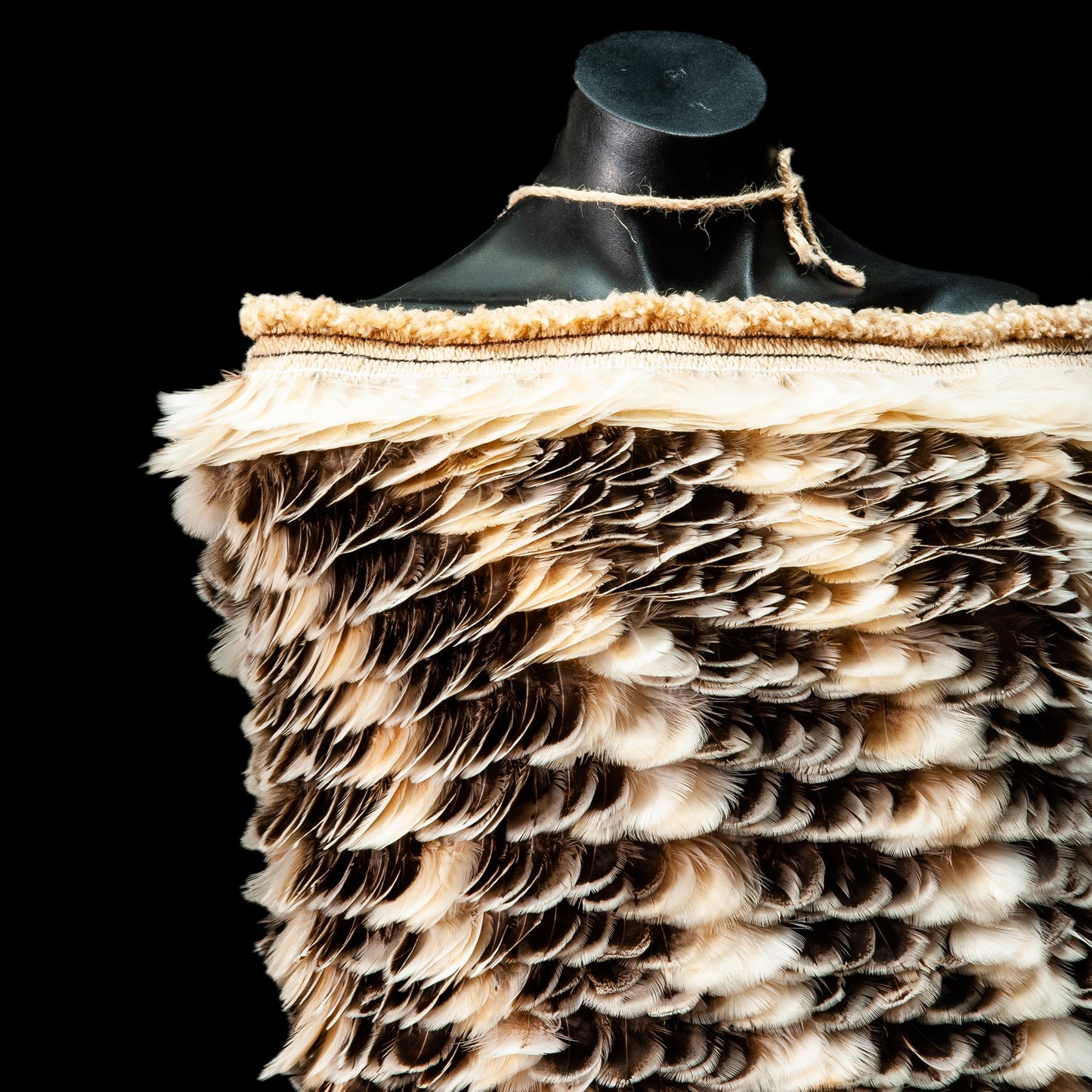 Kahu Huruhuru (Māori cloak) by David Grace Clothing