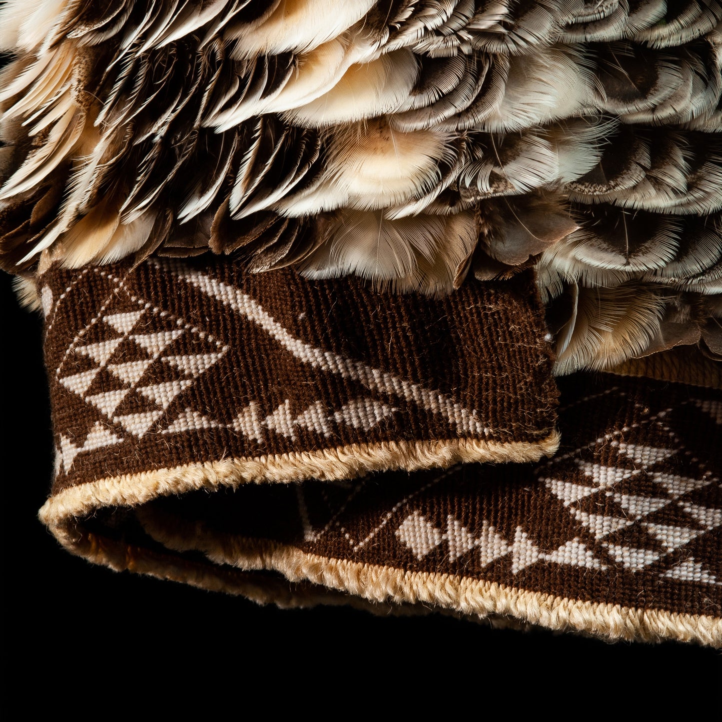 Kahu Huruhuru (Māori cloak) by David Grace Clothing
