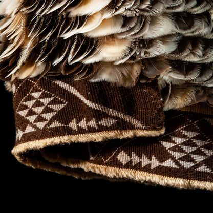 Kahu Huruhuru (Māori cloak) by David Grace Clothing