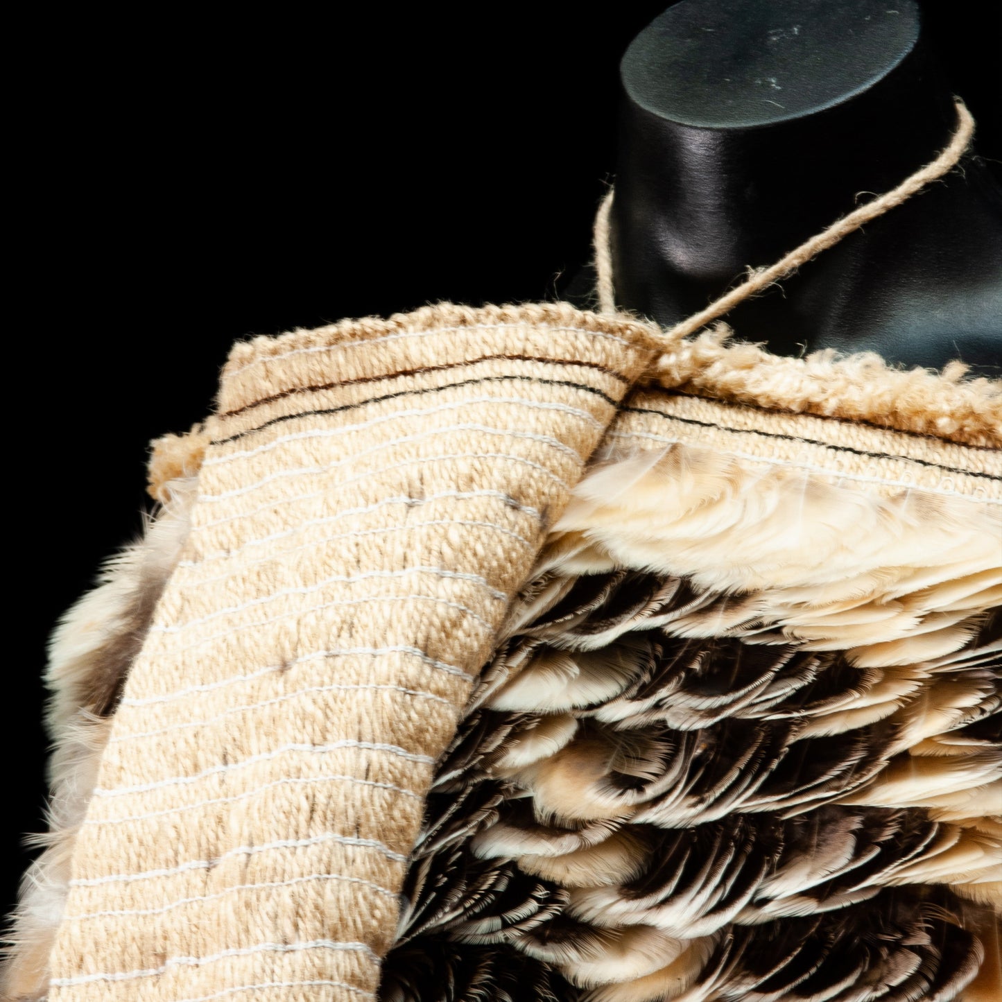 Kahu Huruhuru (Māori cloak) by David Grace Clothing