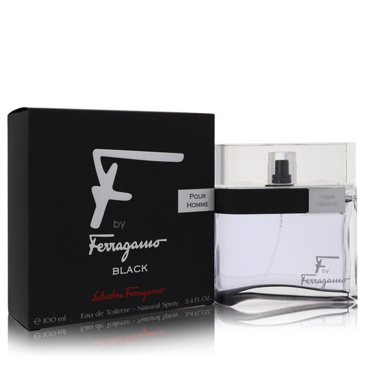 F Black Eau De Toilette Spray by Salvatore Ferragamo 50 ml Brands HD