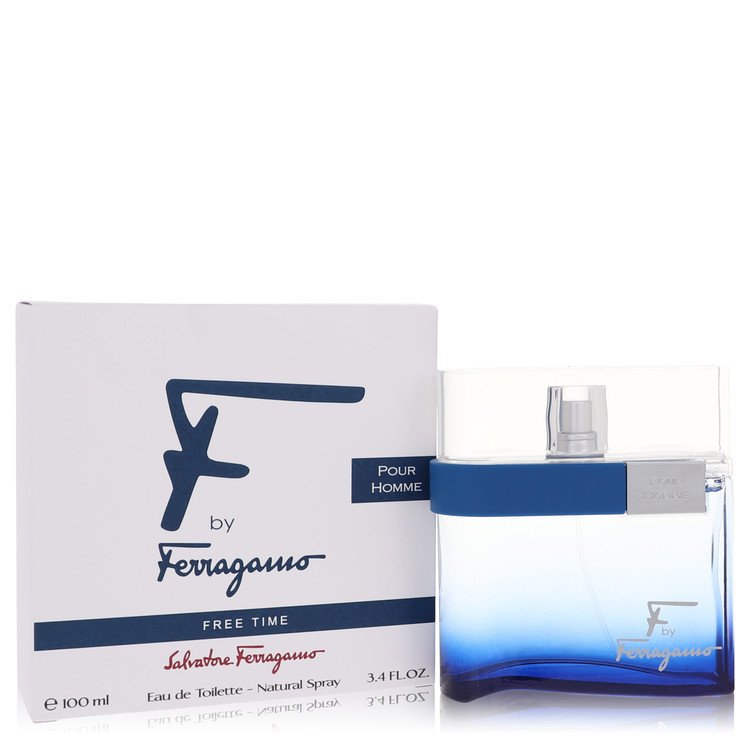 F Free Time Eau De Toilette Spray by Salvatore Ferragamo 100 ml Brands HD