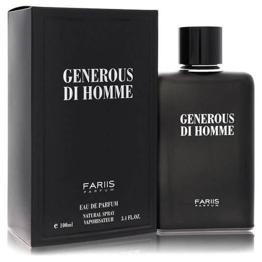 Fariis Generous Di Homme Eau De Parfum Spray by Fariis Parfum 100 ml