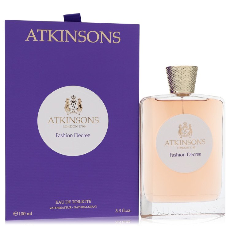 Fashion Decree Eau De Toilette Spray by Atkinsons 100 ml
