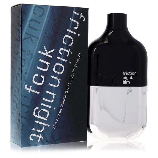 Fcuk Friction Night Eau De Toilette Spray by French Connection 100 ml