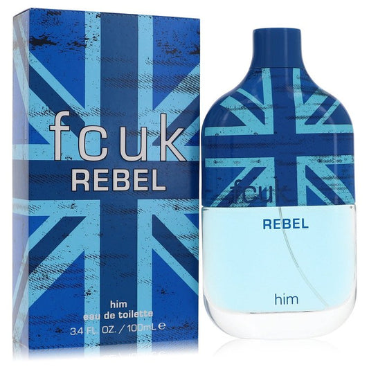 Fcuk Rebel Eau De Toilette Spray by French Connection 100 ml