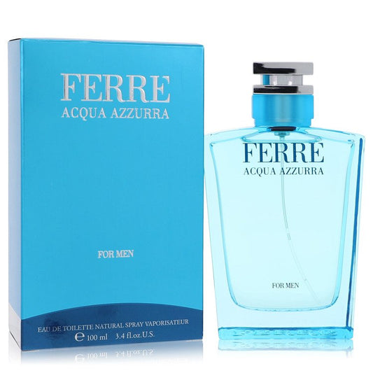 Ferre Acqua Azzurra Eau De Toilette Spray by Gianfranco Ferre 100 ml