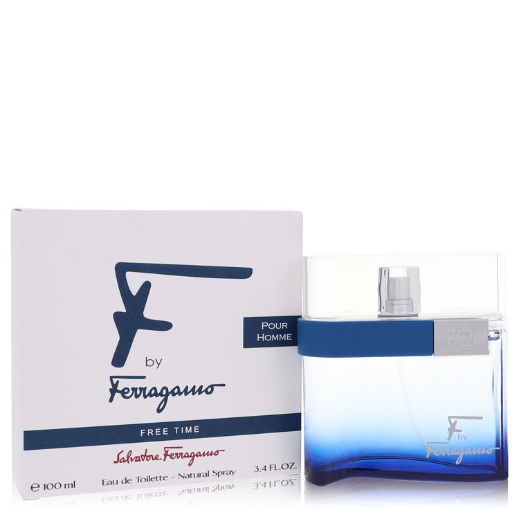 F Free Time Eau De Toilette Spray by Salvatore Ferragamo 100 ml