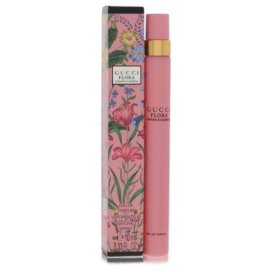Flora Gorgeous Gardenia Eau De Parfum Spray by Gucci 10 ml