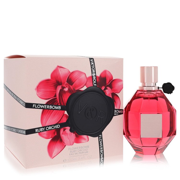 Flowerbomb Ruby Orchid Eau De Parfum Spray by Viktor & Rolf 100 ml