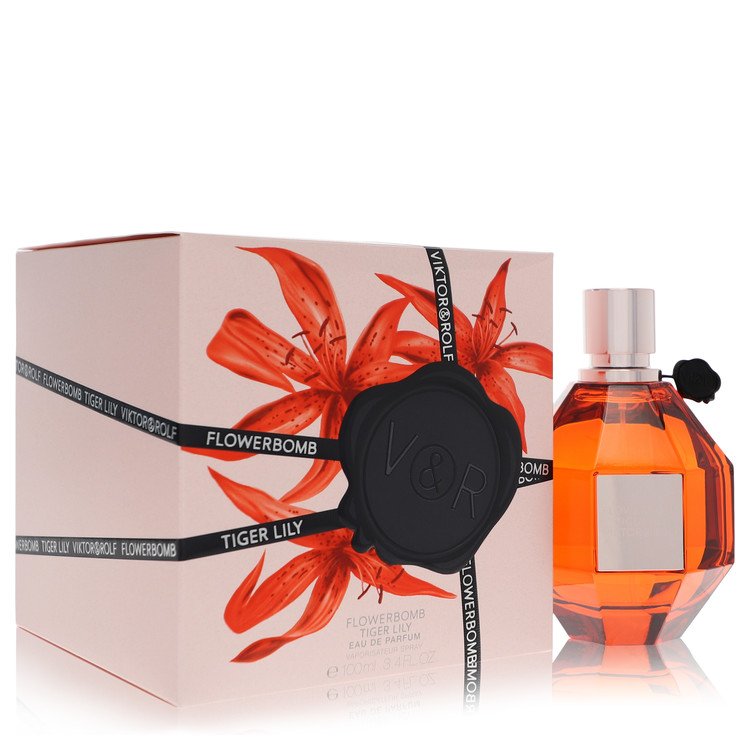 Flowerbomb Tiger Lily Eau De Parfum Spray by Viktor & Rolf 100 ml