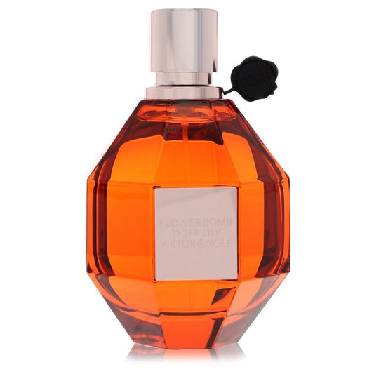 Flowerbomb Tiger Lily Eau De Parfum Spray (Unboxed) by Viktor & Rolf 100 ml