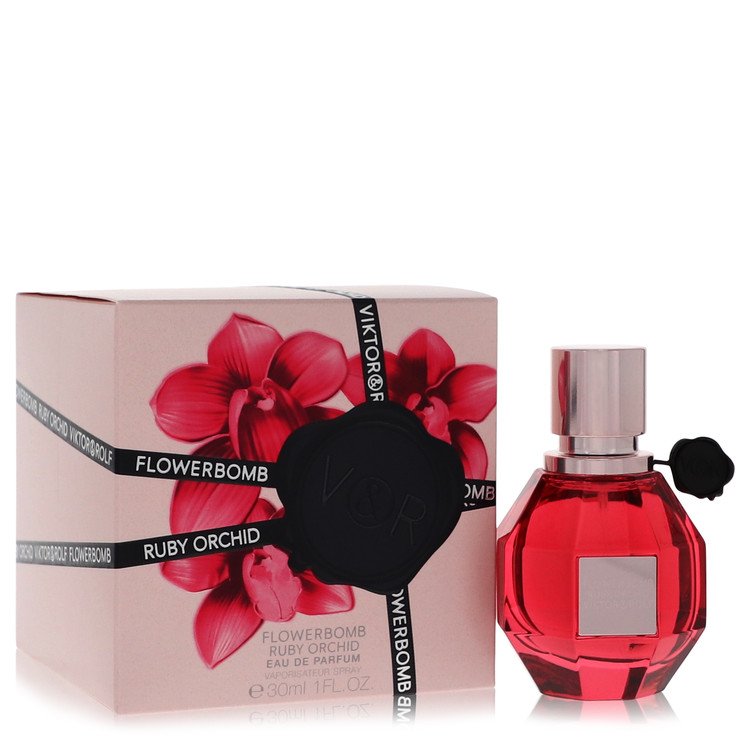 Flowerbomb Ruby Orchid Eau De Parfum Spray by Viktor & Rolf 30 ml